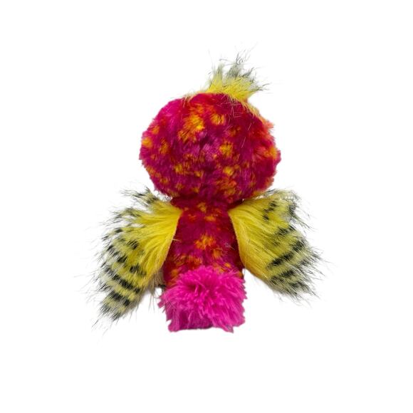 Coco Cones Coco Neon Collection Fliss the Flamingo Glittery Plush Stuffed Animal - Picture 4 of 6